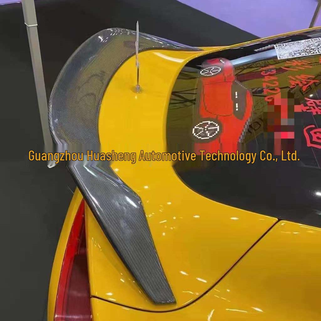 Supra A90 Rear Wing Kit: Carbon Fiber for 2021+ Toyota models.