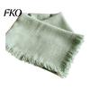 Natural Feel Napkins Boho Linen Napkin, 18 Inch Washable Fringed Fabric Rustic Farmhouse Style Napkin for Dining Table Home Wedding Bridal Shower Soft