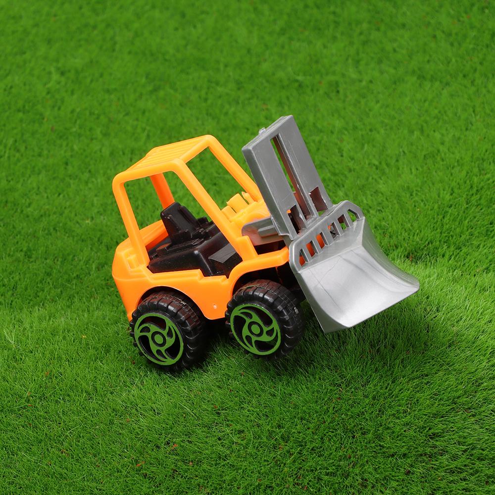 Kids Excavator Children's Gift Engineering Vehicle Pull Back Car Car Model Forklift Toy