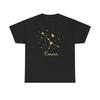 Cancer Zodiac Constellation Unisex Heavy Cotton Tee