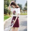 Awakening Paradise Printed T-shirt & Skirt Set