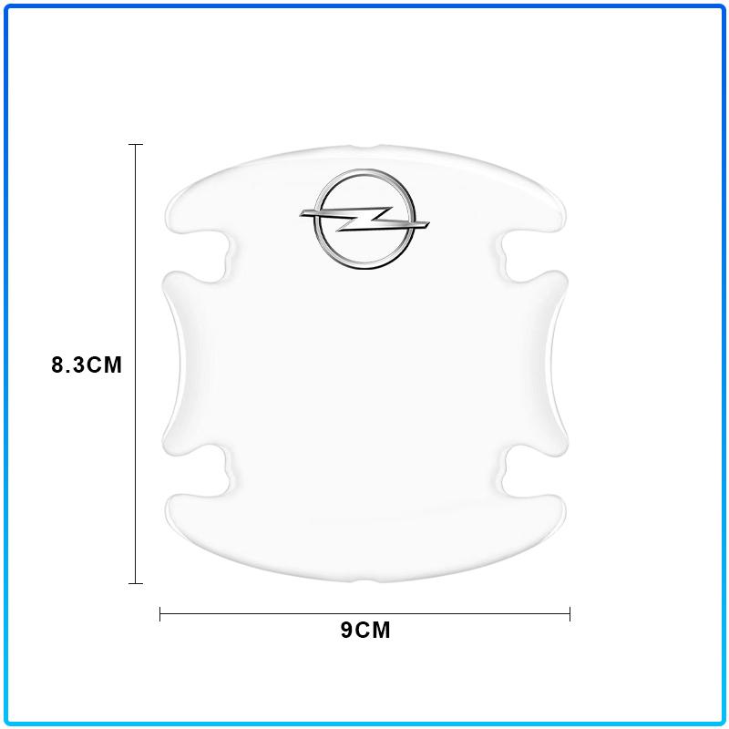 Car Door Transparent Strip Rearview Mirror Anti-Collision Protection Strip For Opel crosa d astra h insignia astra j zafira b mokkaastra vivaro astra