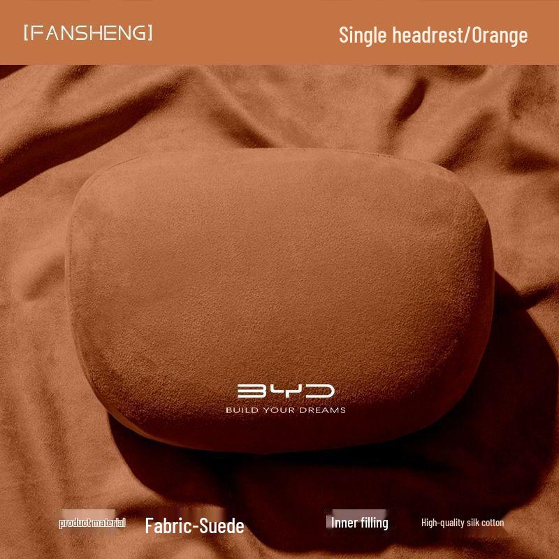 Neck Pillow for BYD Song Plus DM-i, Qin Plus, Tang, and Han EVs - Car Headrest Support