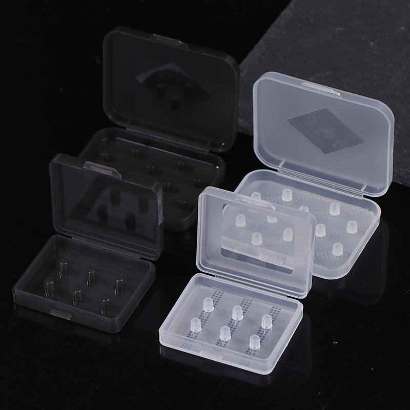 Eartips Plastic Box Earplugs Packing Box Earphone Tips Memory Foam Case Earphone Accessories Organizer Box Storage Bag