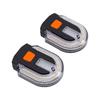 Bike Turn Signal USB Rechargeable Water Proof Remote Control Bike Tail Light with 5 Light Modes for Night Riding