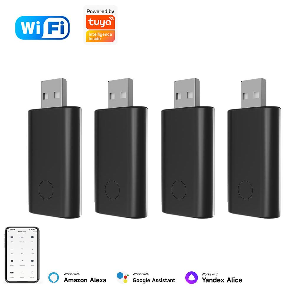 Tuya WiFi IR Remote Control USB Smart Universal Infrared Controller Works with Alexa Google Assistant for TV Air Conditioner