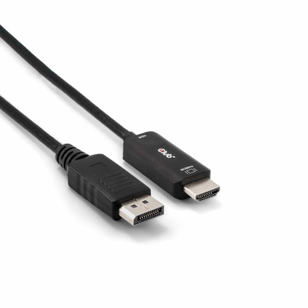Club3D DisplayPort 1.4 To HDMI 2.0b HDR (High Dynamic Range) Compatible 4K 60Hz Display Conversion Cable 2m (CAC-1083)