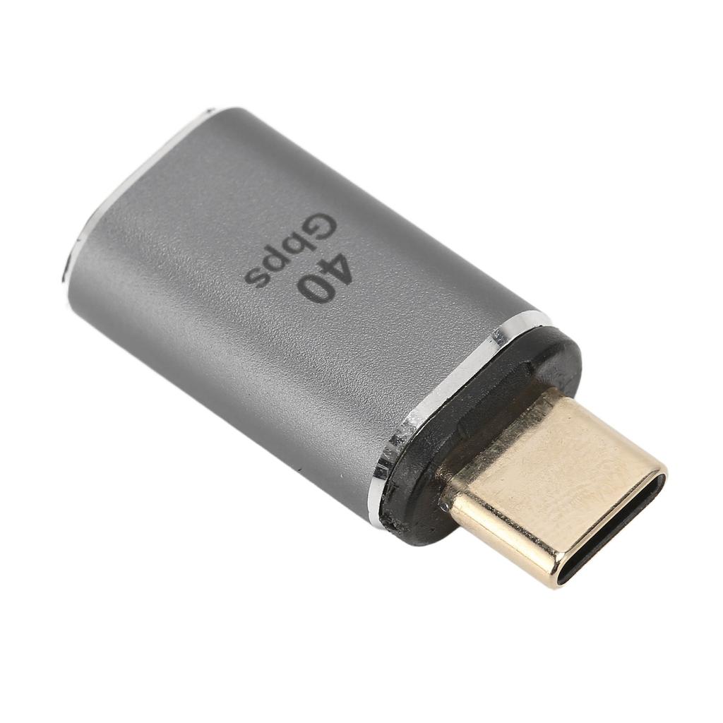 1 Set USB C Male To Female Adapter 3 In 1 Plug and Play Type C Male To Female Straight Head