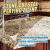 Jaysuing Stone Crystal Plating Agent Kitchen Quartz Stone Tile Countertop Scratch Repair Cleaning Stain Brightener Less