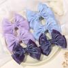 BABY BOWS 2Pcs 4.3inch Big Bows Chiffon Hair Clips Cheer Bowknot Hairpin Children Headdress Fashion Girls Hair Accessories