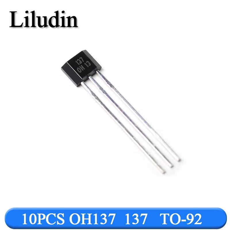 10PCS/lot SS49E OH49E A3144E SS40AF SS41F SS495A US1881 UGN3503 OH137 ATS276 Hall Element Hall Sensor Hall Effect Sensor TO-92