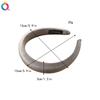 Vintage Velvet Headband Black Beige Wine Blue Green Sponge Hair Hoop Korean Women Elegant Hair Accessories