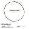 Elegant Retro Tiger's Eye Beaded Jewelry Set: Necklace, Earrings & Ring