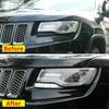 Headlight Cleaning Cover Trim Bezels For Jeep Grand Cherokee 2014-2016