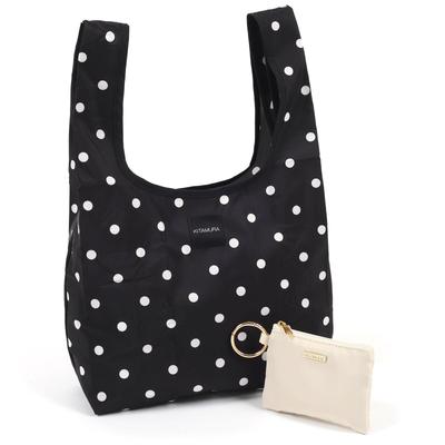Eco Bag with Pouch BN0006 Black 15151 [Kitamura] Women's (Dot) [Black]