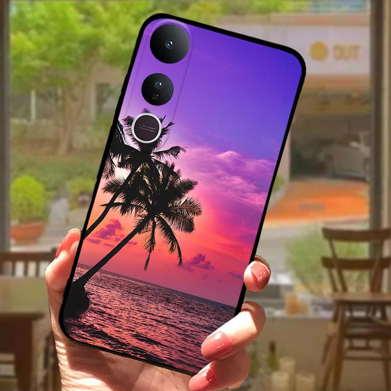 For Vivo V50 Lite 4G Case V2441 Cover Fashion Lion Painted Soft TPU Silicone Phone Case For Vivo V 50 V50Lite 5G V2440 Fundas