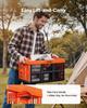 Plastic Collapsible Storage Bins, 45L 6 Packs, Stackable Folding Storage Crates with Handles, Holds 15 kg Per Bin, Foldable Heavy Duty Containers,
