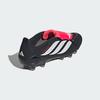 adidas PREDATOR PRO Fold-Over Tongue Hard Ground Football Boots KI8756 Unisex Performance Sports Shoes Core Black / Cloud White / Lucid Red