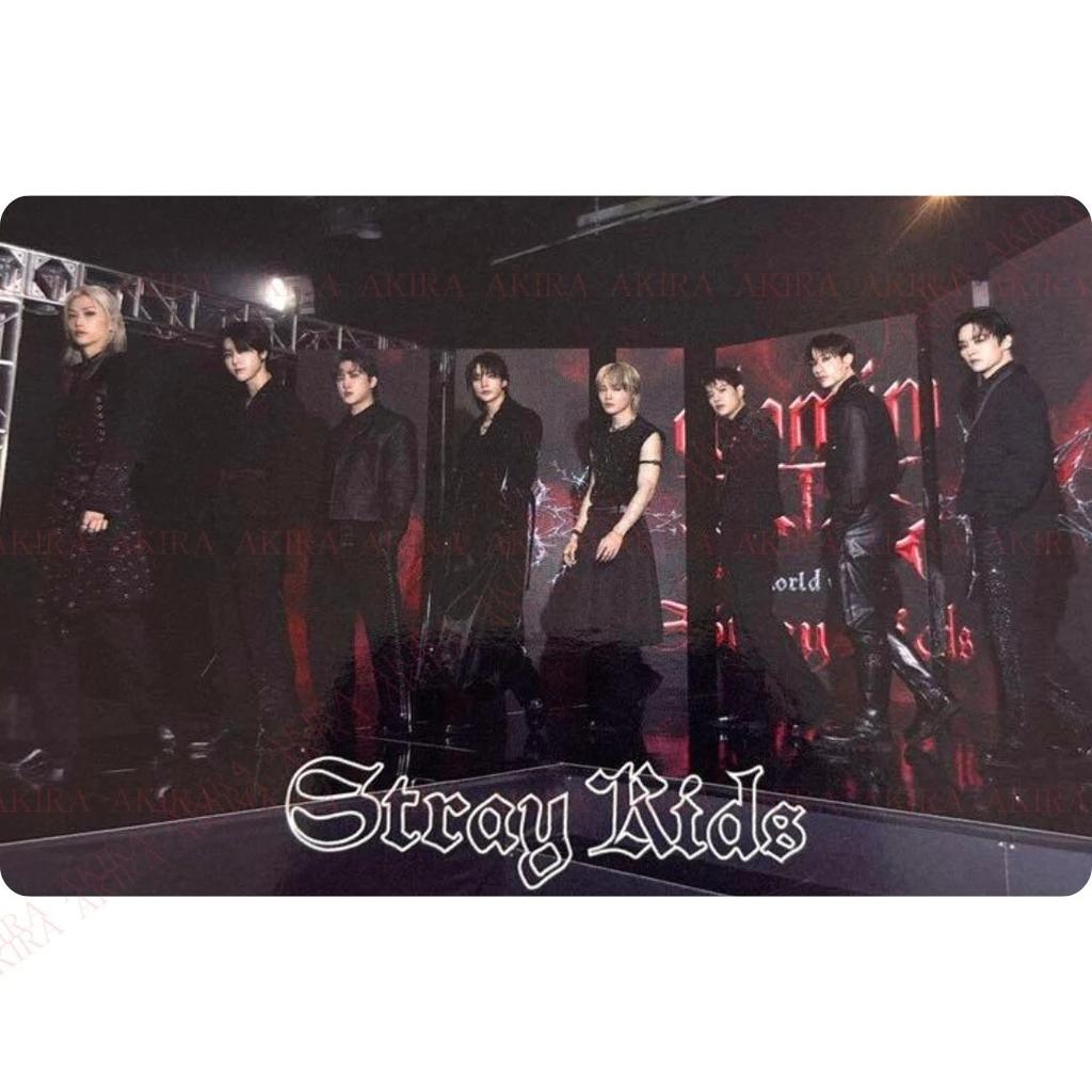 STRAY KIDS WELTTURNEE dominATE JAPAN dominATE BLATT UPGRADE FOTOkarte