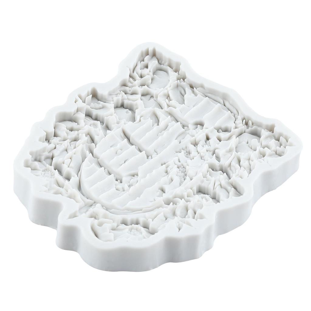 Fairy Garden House Silicone Molds Wooden Door Fondant Mold Cake Decorating Tools Cupcake Topper Candy Chocolate Gumpaste Mold