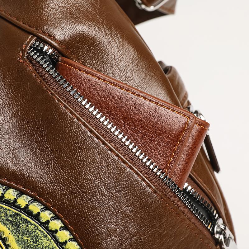 Damentasche Schulter Umhängetasche Mittelalterliche Tasche Große Kapazität Geschnitzte Muttertasche