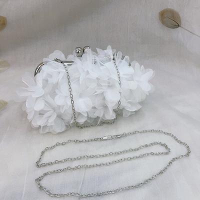 New Petal Dinner Bag Handbag Fairy Underarm Bag Wedding Bag Banquet Gala Dress Bag Ball Bag