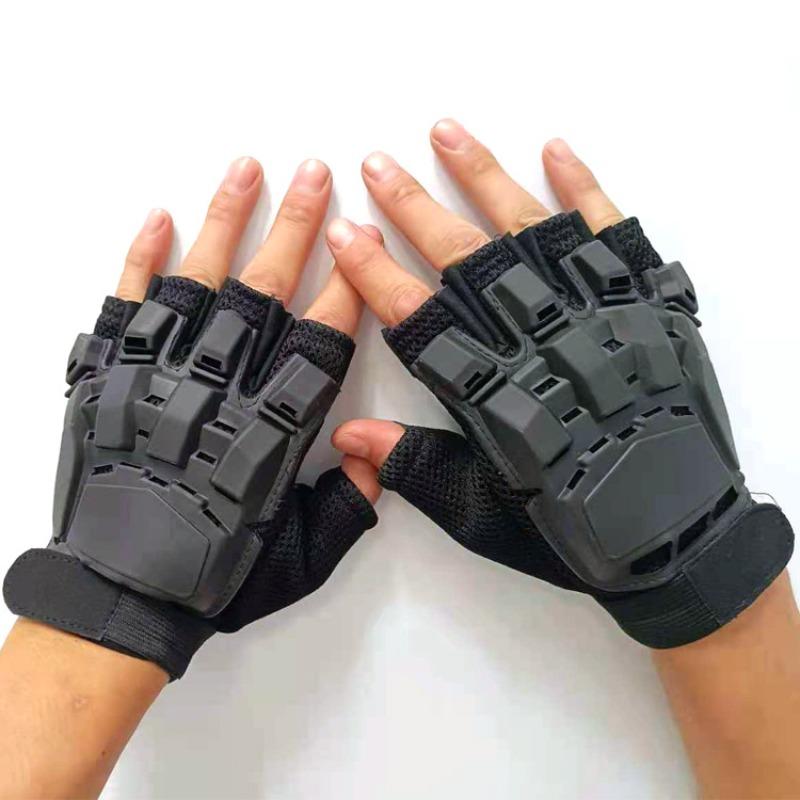 

Outdoor gloves, half-finger bicycle gloves, for men and women, comfortable, shockproof and anti-slip, for sports