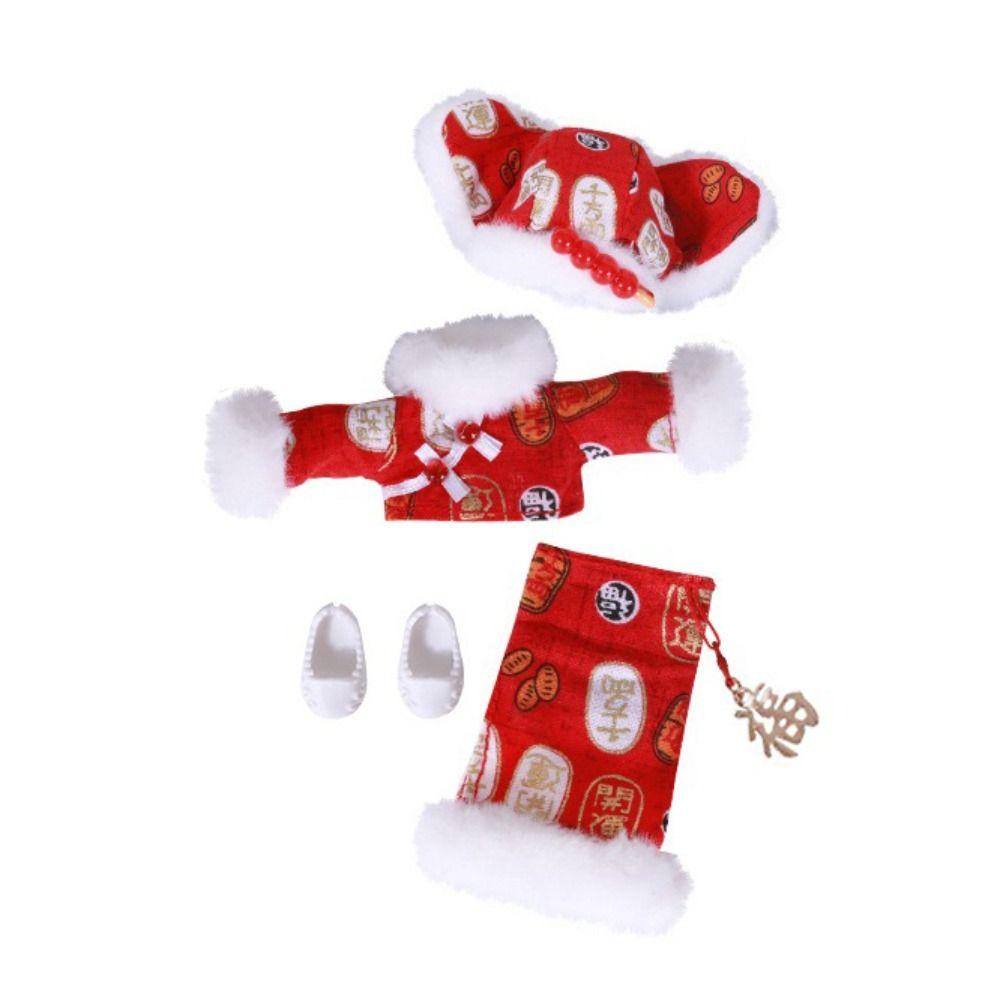 

Рождественский набор BJD Кукла Одежда Игрушка Аксессуары Куклы DIY Одежда BJD Куклы Юбка 6 дюймов BJD Кукла