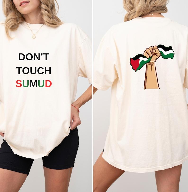 Peace Global Sumud Flotilla Unisex and Unisex Printed TShirt Crew Neck Short Sleeve Cotton Top All Seasons Fashion Soft Shortsleev