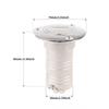 38MM KEY Boat Deck Fuel/Gas/Water/Waste Fill/Filler Tank Key Cap Marine 316 Stainless Steel Yacht Caravan with Keys Screws