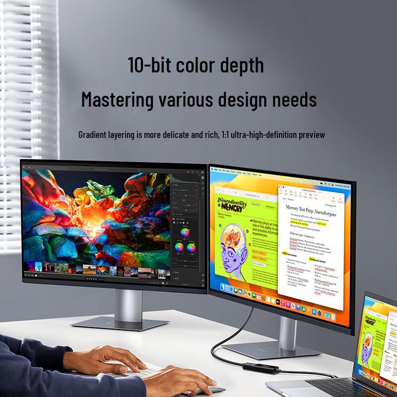 Ugreen USB-C auf HDMI 4K Adapter (Thunderbolt 4/5 Kompatibel)