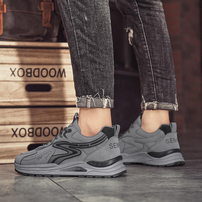 Men's Fashion Casual Low Top Skateboarding Shoes Boys Comfortable Sneakers Male Students Trending Soft Sole Classic Breathable Gym Non-slip