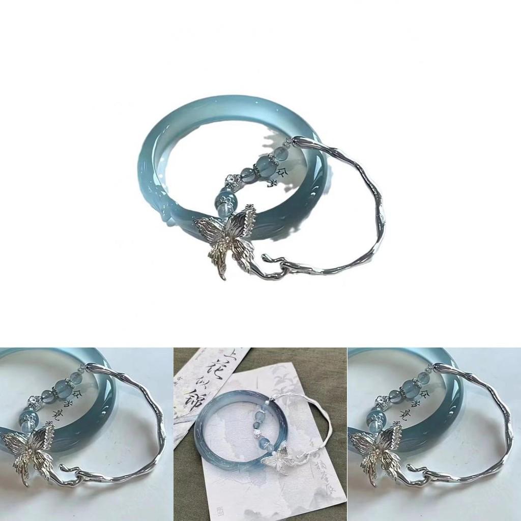 Personalized Alloy Blue Ice Fox Bracelet For Women Summer 2024 Fashion Trends