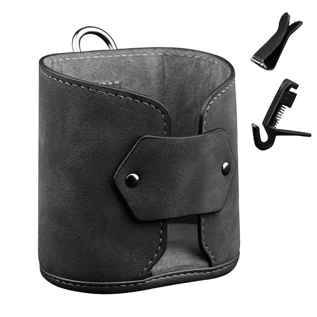 Air Vent Storage Box for Car - Hanging Pocket Organizer with Hook for Cell