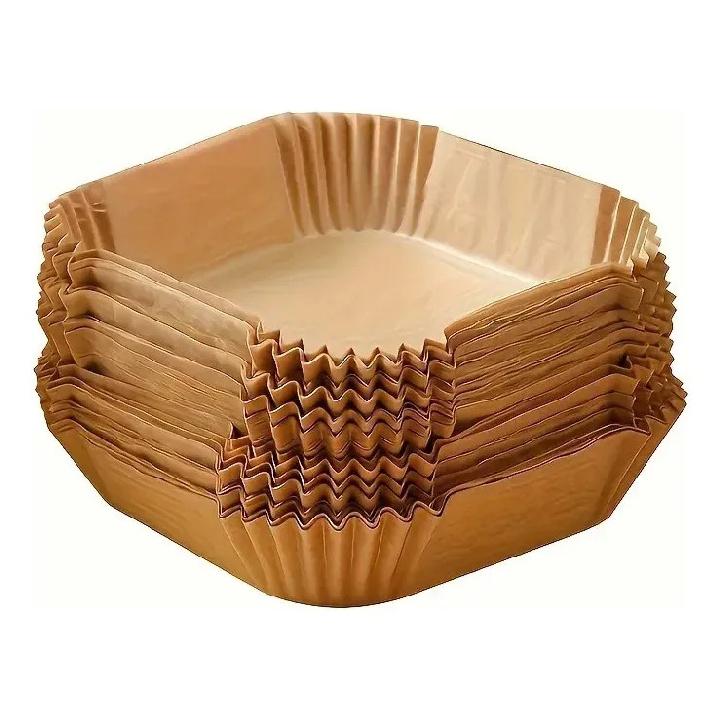 100 Disposable Paper Sheets for Air Fryer