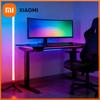 120CM LED RGB Floor Lamp Bar, Sound Pickup Ambient Light, Corner Wall Light for Bedroom, E-Sports Room Live Atmosphere Lamp