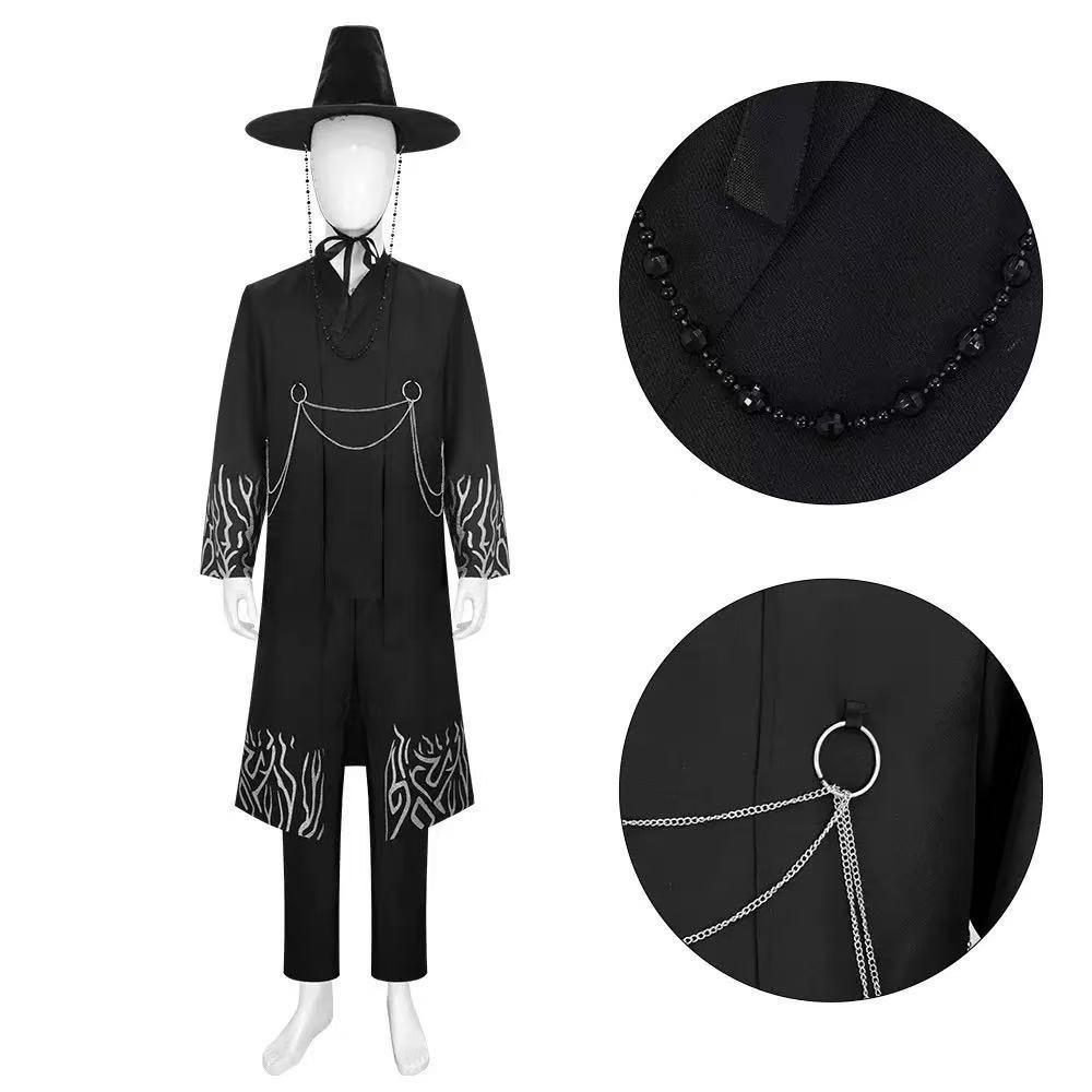 K-Pop Dämonenjäger Gruppe Halloween Cosplay Kostüm für Qin Yu Rollenspiel