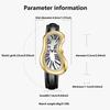 New Y2k Fashion Creative Men Women Melted Twisted Watches Luxury Streetstyle Irregular Shape Dial Unique Design Quartz Watch