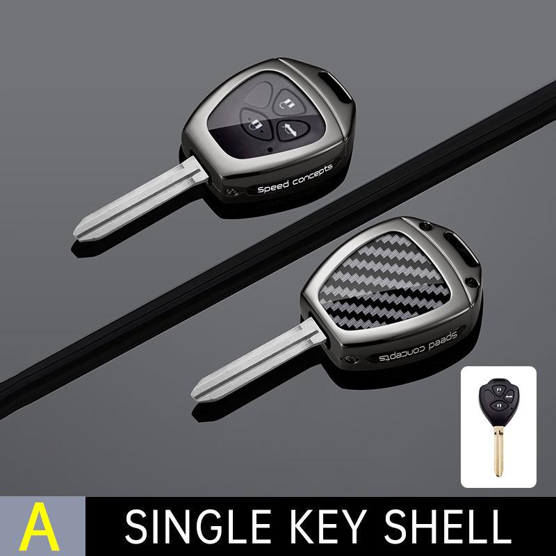 

Compatible Toyota Key Case for 2005/2007 RAV4, Camry, Reiz, Crown, Highlander - Shell & Buckle Set