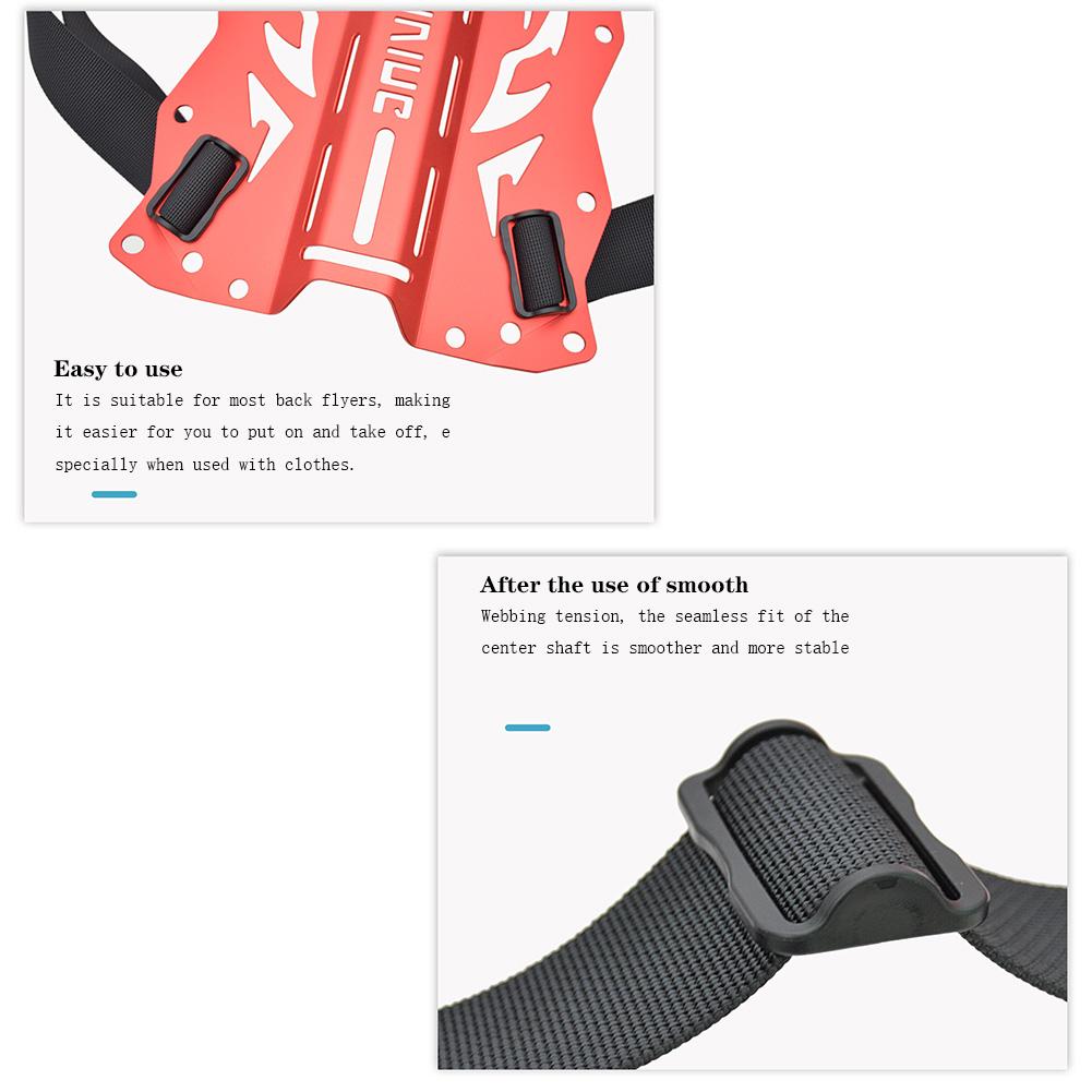 2PCS Tri Glide Slider, Plastic Steel Tri Glide Slide Buckle Strap Sliders Adjusters Diving Double D-ring Weight Belt Keeper Slider Stopper Holder For