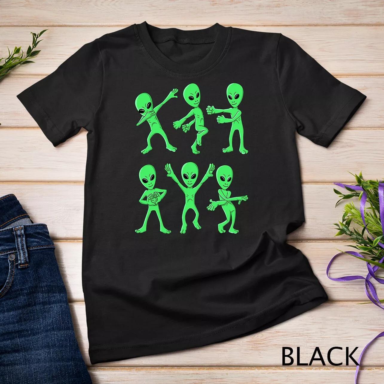 Dancing Aliens Dance Challenge Boys Girls Kids Halloween T-Shirt Unisex T-shirt S
