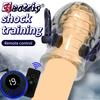 Penis Vibrator Sex Toys for Men Penis Delay Trainer Male Masturbator Delay Lasting Trainer Sex Products Glans Vibrator For Man