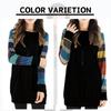 Long Sleeve Striped Knit Tunic for Long Striped Knit Ladies Large Size [RED RAY] Women, Sleeve, Tunic, Tops, T-shirt, T-shirt, Shirt, Large, (JP,
