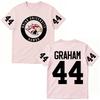 2026 Sommer Mode Trendiges T-Shirt Herren Damen Vintage Oberteil Off Campus TV-Serien T-Shirts Graham 44 Briar University Herren Damen Kleidung Mode T-Shirt