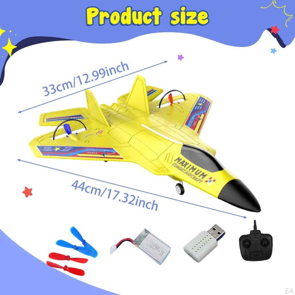 RC Aircraft with Gyro Stabilization for Outdoor Fun, Remote Control Plane All Ages