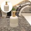 Hand Soap Dispenser Shampoo Bottle 3x6.2inch for Bathroom Counter