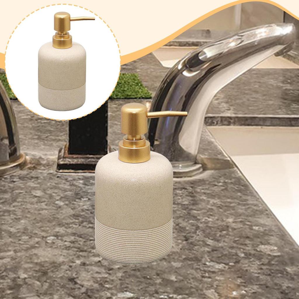 Hand Soap Dispenser Shampoo Bottle 3x6.2inch for Bathroom Counter