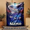 Custom Name Personalized Genshin Impact Print Blanket, Home Decor, Bedroom, Sofa, Camping, Couch, Gifts for Birthday Christmas