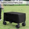 Light Weight Dust Proof Cover for Big Outdoor Utility Carts Foldable Water Resistant for Picnics and Camping