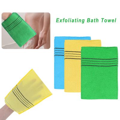 Skin Portable Cleaner Viscose Fiber Bath Glove Washcloth Exfoliating Bath Towel Shower Scrubber